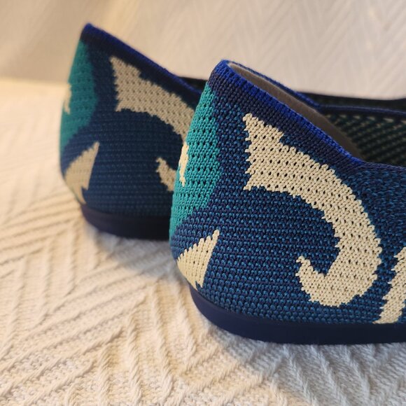 Rothy’s The Flat, Moroccan Blue 7 (NIB, RETIRED COLOR) - Picture 8 of 10